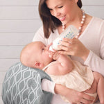 Milk Boss Infant Feeding Support Pillow-Platinum Helix