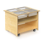 Photo 1 Mobile Sensory Table With Trays & Lids