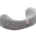 Natural Curve Nursing Pillow + Heathered Grey Cover w/Handle