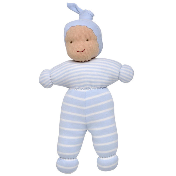 Ollie Baby Doll - Pale Blue Stripe