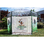 One Inch Series 8 ft x 7 ft. Backyard Butterfly Learning Center