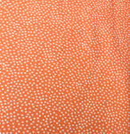 Photo 1 Orange with Polka Dot Fabric - 3yds