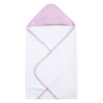 Orchid Bloom Dot Deluxe Hooded Towel