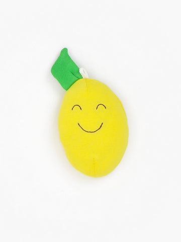 Organic Cotton Baby Stuffed Lemon Fruit Toy - 4"