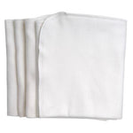 Photo 1 Organic Cotton Burp Cloths - 4 pack
