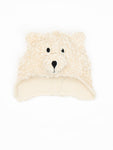 Photo 1 Organic Cotton Faux Fur Bear Ear Flap Hat