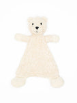 Photo 1 Organic Cotton Flat Faux Fur Sherpa Snuggle Bear Toy - 13" tall