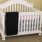 Pink Crib Set 7PC Girly Collection