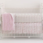 Pink Crib Sheet Sweet and Simple Collection