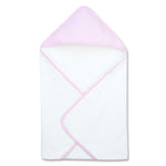 Photo 1 Pink Gingham Seersucker Deluxe Hooded Towel