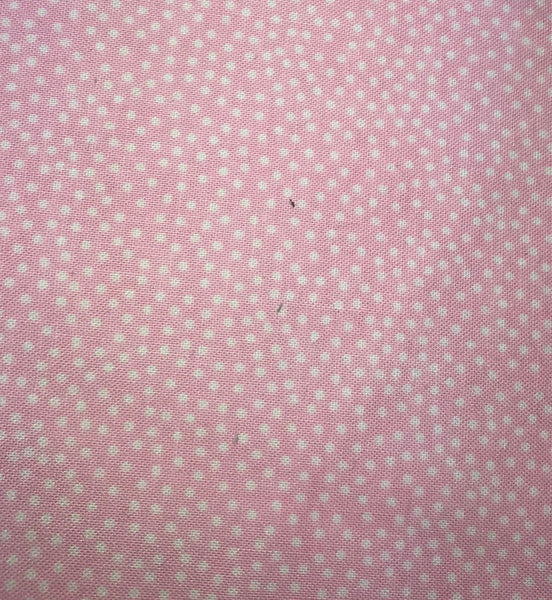 Pink Polka Dot Fabric - 3yds.