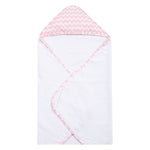 Photo 1 Pink Sky Chevron Deluxe Hooded Towel