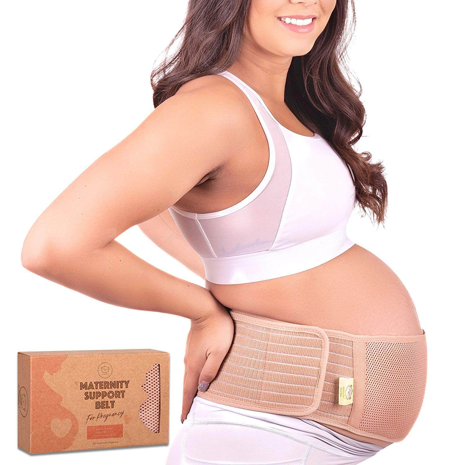 Plus Size Pregnancy Belly Band Support Belt – KeaBabies