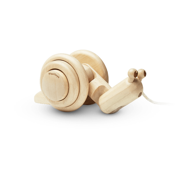 Pull Along Snail Toy - Natural - 5722