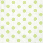 Photo 2 Sage Dot Deluxe Flannel Fitted Crib Sheet