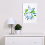Photo 3 See the World Dinosaurs Canvas Wall Art