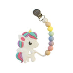 Photo 5 Rainbow Unicorn Teether - Cotton Candy