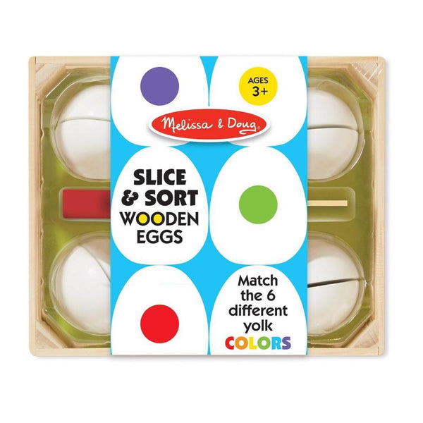 Slice & Sort Wooden Eggs