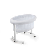 Smart Luce Wooden Bassinet with Light and Fabric
