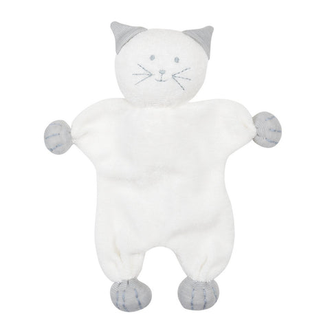 Soft Flat Cat Toy - Off White