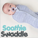 Soothie Swaddle and Nature-Soothe Pacifier system - NB