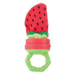 Strawberry Terry Teether with Handle