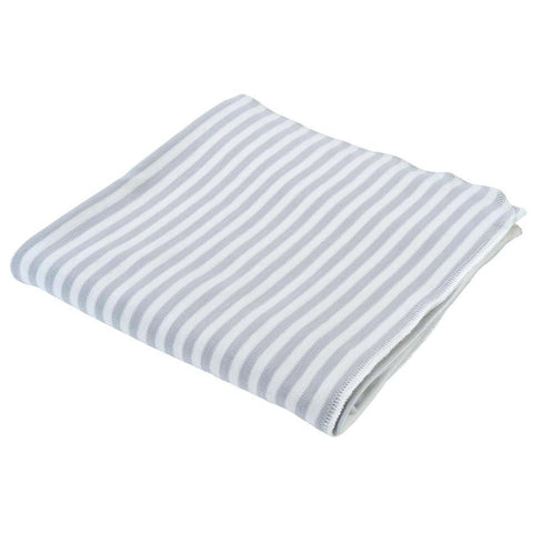 Swaddle Blanket - Grey Stripe