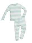 Photo 1 Toddler Sea Breeze Stripe Long John Pajama Set