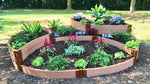 Photo 5 Tool-Free 'Circle Quadruple' Raised Garden Bed - 10' x 10'