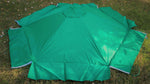 Photo 6 Tool-Free Composite Hexagon Sandbox Kit with Telescoping Canopy/Cover - 7' x 8'