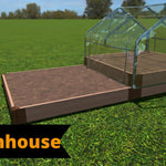Tool-Free 'Stepper' Terrace Raised Garden Bed - 4' x 8'