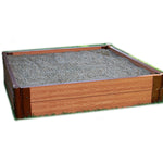 Photo 10 Two Inch Series 4ft. x 4ft. x 11in. Composite Square Sandbox Kit