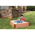 Photo 9 Two Inch Series 4ft. x 4ft. x 11in. Composite Square Sandbox Kit
