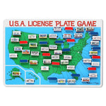 Photo 1 U.S.A. License Plate Game Travel Game