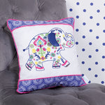 Photo 3 Waverly Santa Maria Henna Elephant Decorative Pillow