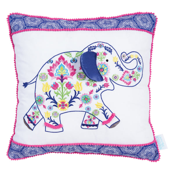 Waverly Santa Maria Henna Elephant Decorative Pillow