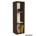 Photo 6 Way Basics Eco Friendly Three Shelf Cube Bookcase and Storage