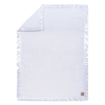 White Plush Baby Blanket