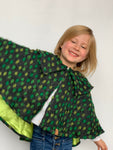 Photo 4 Wool Ponchette in Emerald